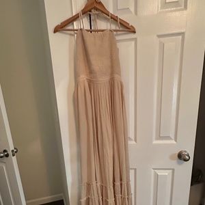 Nude Maxi Sundress